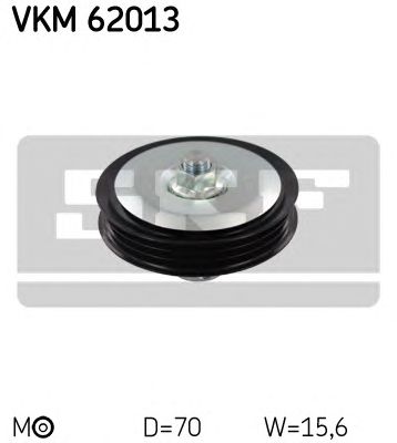 VKM 62013 SKF Ролик модуля натягувача ременя1